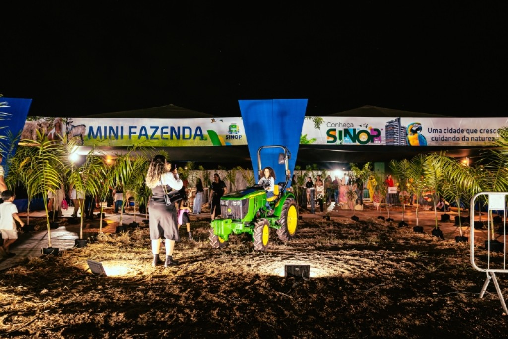 Exponorte: stand da Prefeitura de Sinop atrai grande público com Minifazenda